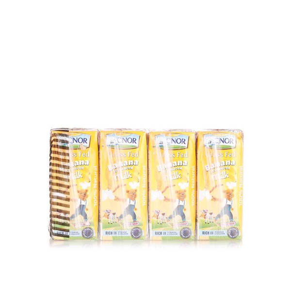Lacnor milk banana 8 x 180ml