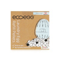 Ecoegg laundry egg refill fresh linen 50 washes 123g