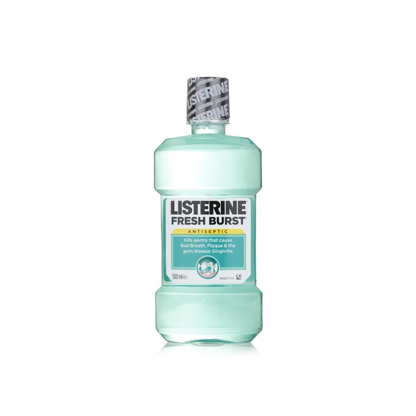 Listerine fresh burst mouthwash 500ml