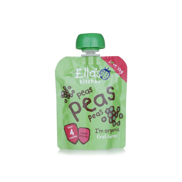 Ellas Kitchen organic peas 4+ months 70g
