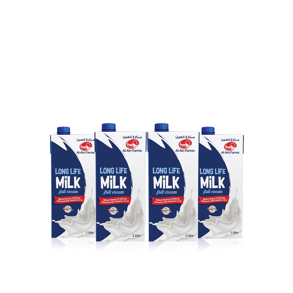 Al Ain UHT milk full cream 1ltr