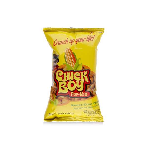 Chick Boy sweet corn flavour pop nik 100g