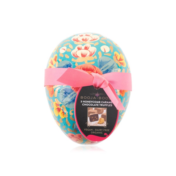 BoojaBooja chocolate caramel truffles Easter egg 34g