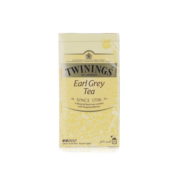 Twinings Earl Grey tea 25s 50g