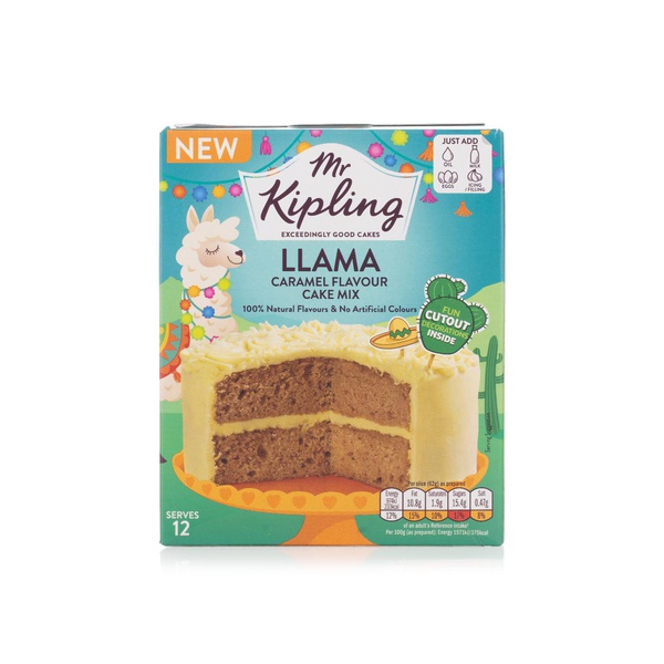 Mr Kipling llama caramel flavour cake mix 400g
