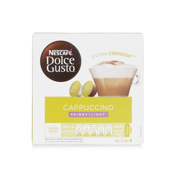 Nescafé dolce gusto cappuccino capsules 16s 161.6g