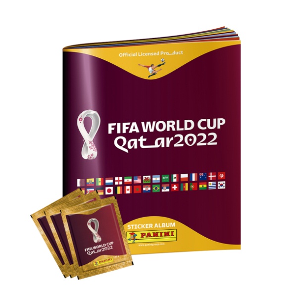 Panini FIFA World CUP 2022 sticker album 3s - Waitrose UAE & Partners