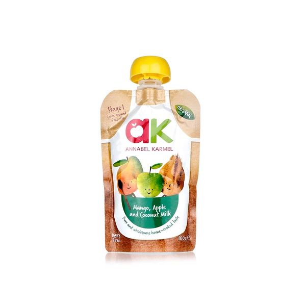 Annabel Karmel organic mango, apple & coconut milk puree 100g