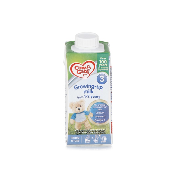 Cow & Gate growing up infant formula milk stage 3 200ml