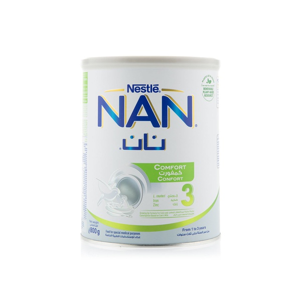 Nan comfort 3 toddler 1-3 years milk drink powder 800g