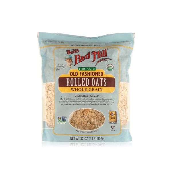 Bob's Red Mill organic old fashioned rolled oats 907g