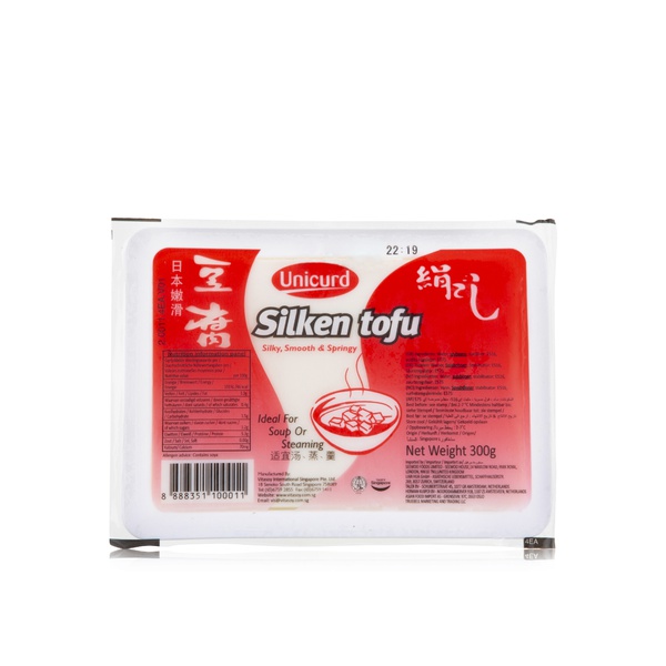 Unicurd silken tofu red box 300g