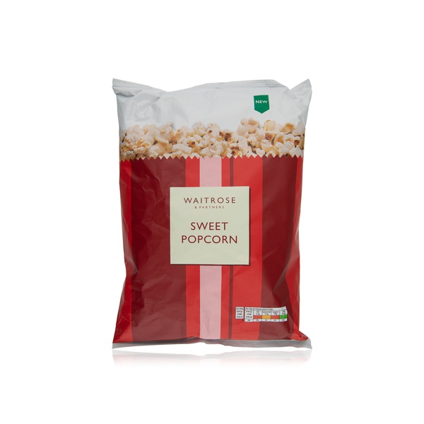 Waitrose sweet popcorn 100g
