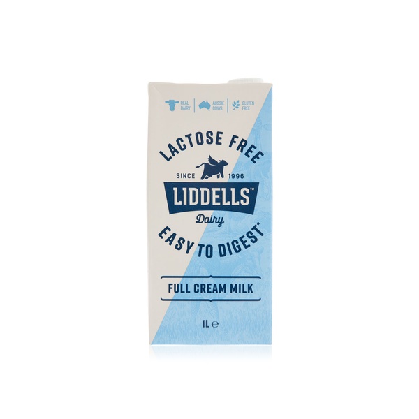 Liddells Lactose Free Full Cream Milk 1l