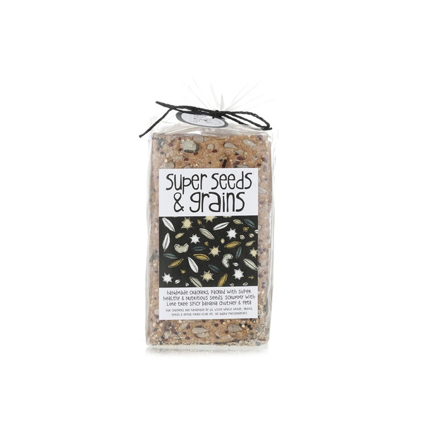 Lime tree cafe seeded crackers seeds and grains