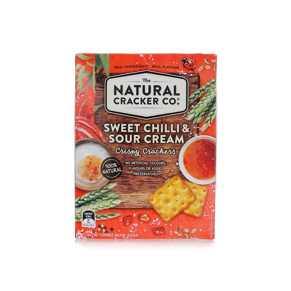 The Natural Cracker Co. sweet chilli and sour cream 160g Waitrose UAE