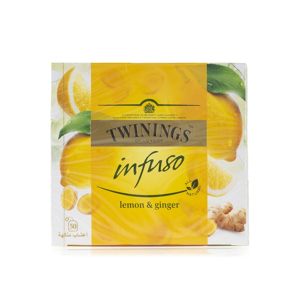 Twinings Infuso lemon and ginger 50s