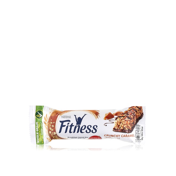 Nestle Fitness crunchy caramel cereal bar 23.5g