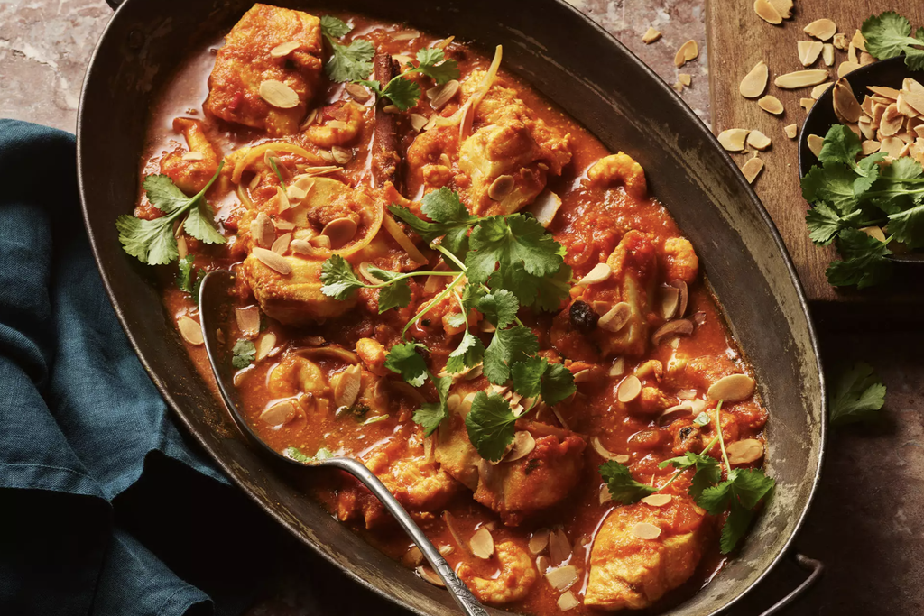 Fish tagine with saffron, honey & preserved lemons recipe Waitrose