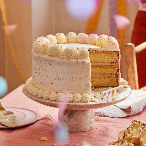 Confetti layer cake