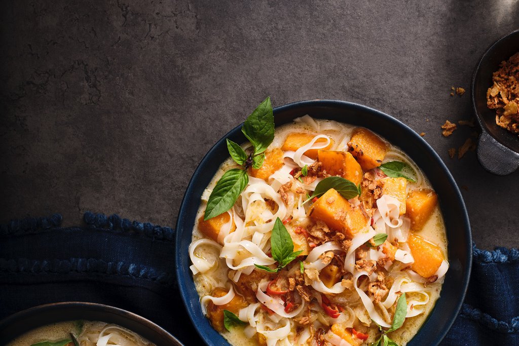 Squash noodle soup recipe - Waitrose UAE & Partners