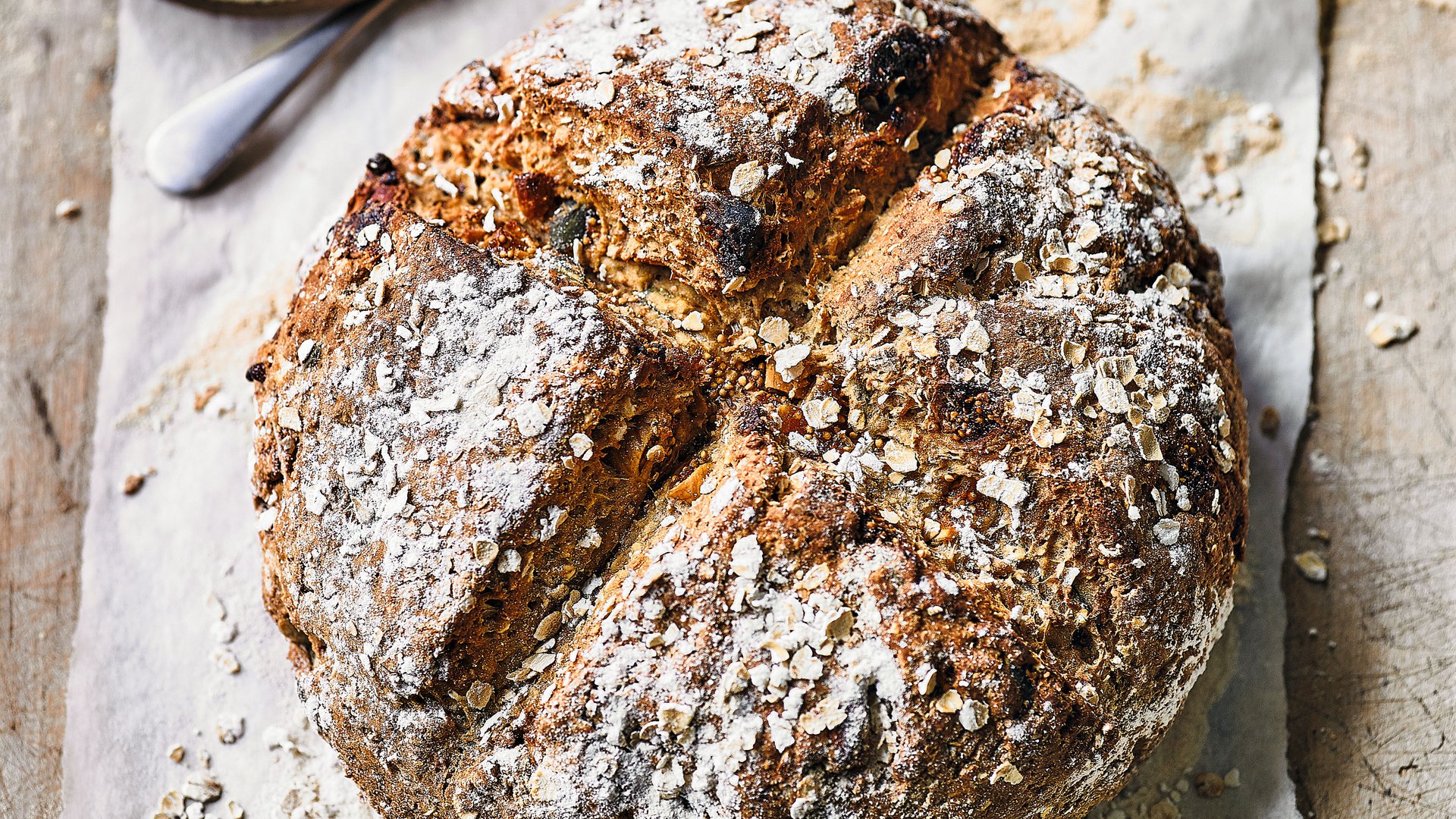 Fig &amp; rosemary soda bread recipe - Waitrose UAE &amp; Partners