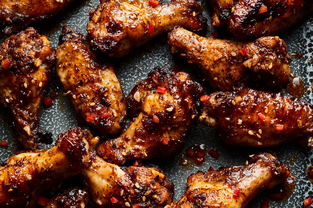 Honey & zaatar chicken wings recipe - Waitrose UAE & Partners