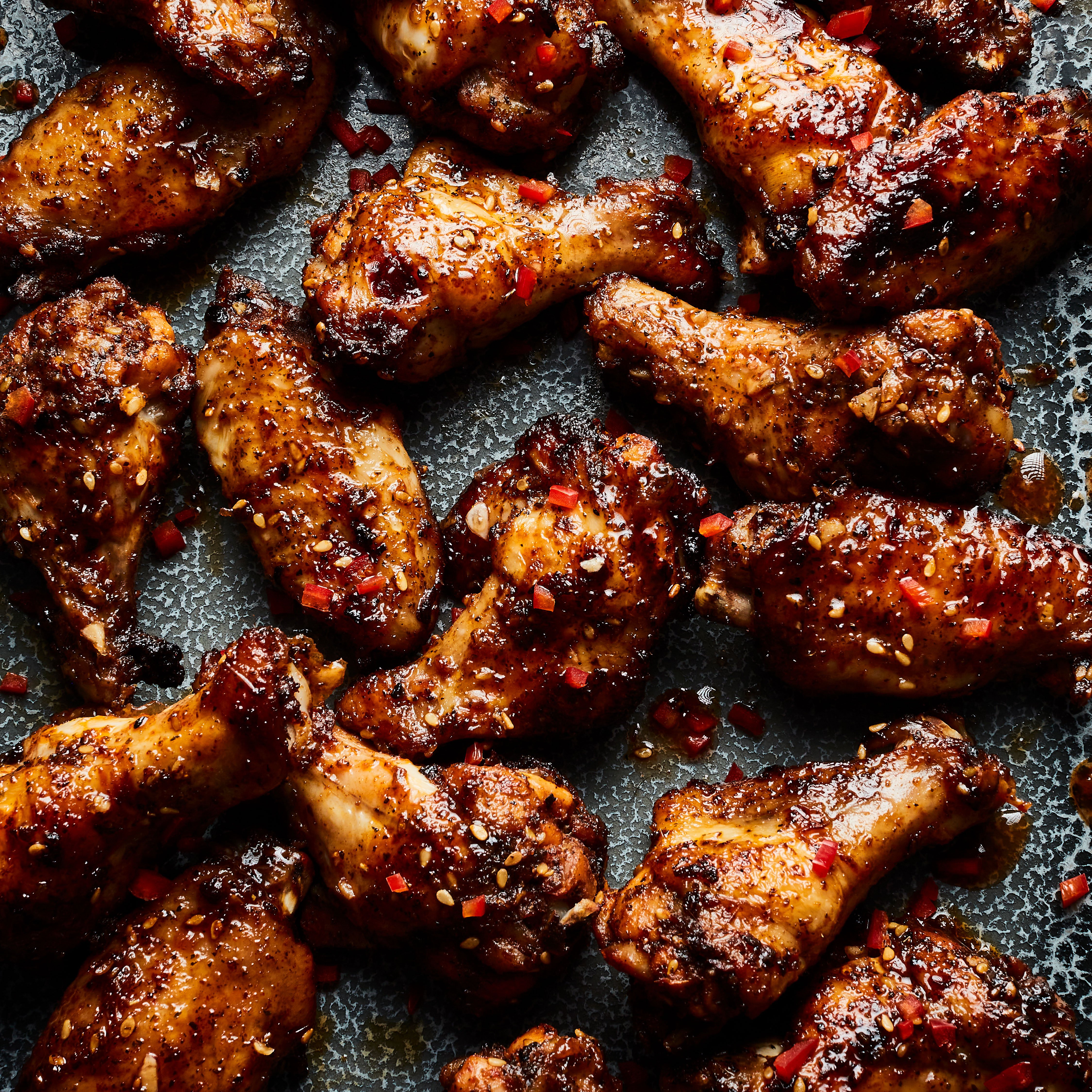 Honey & zaatar chicken wings