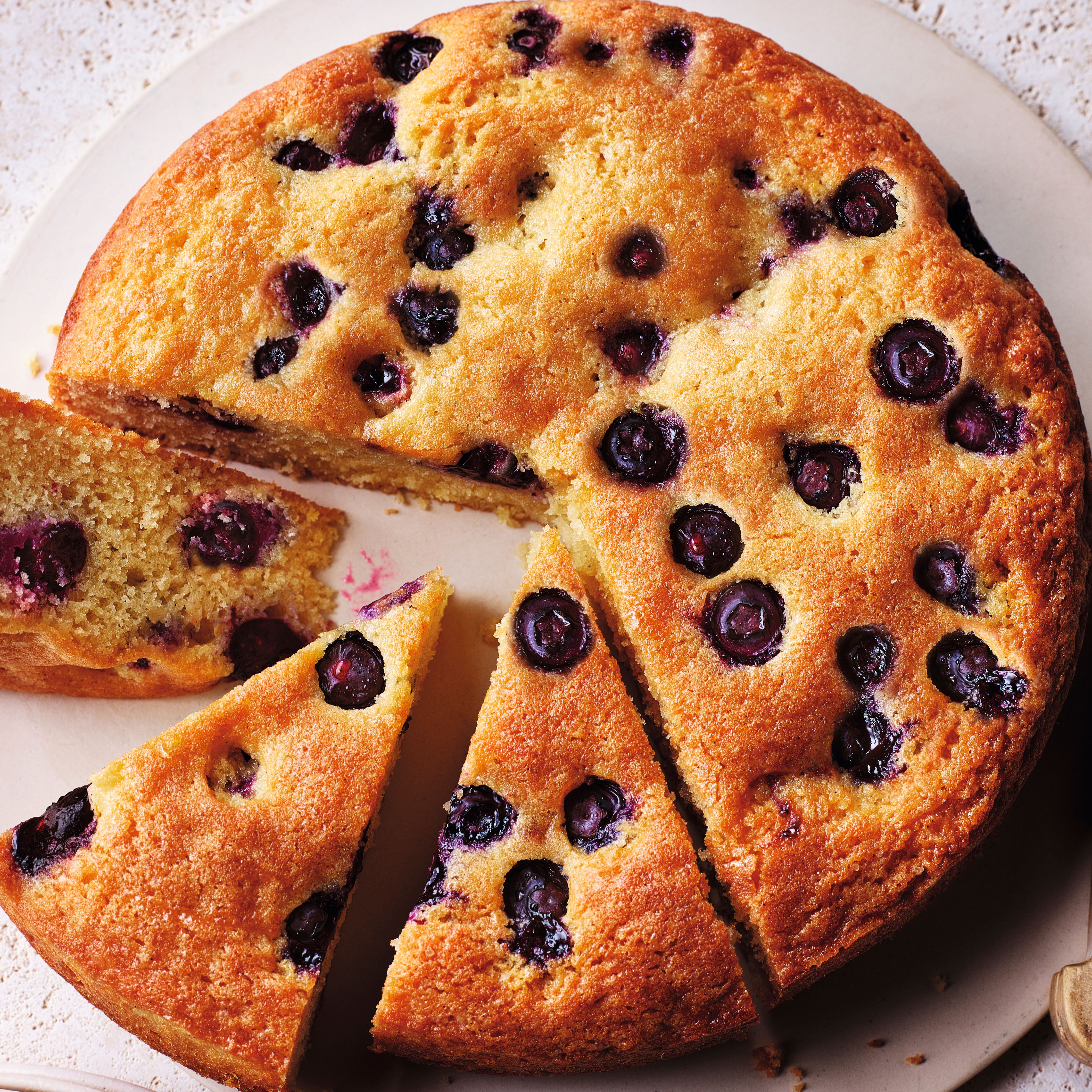 Lemon & blueberry cake