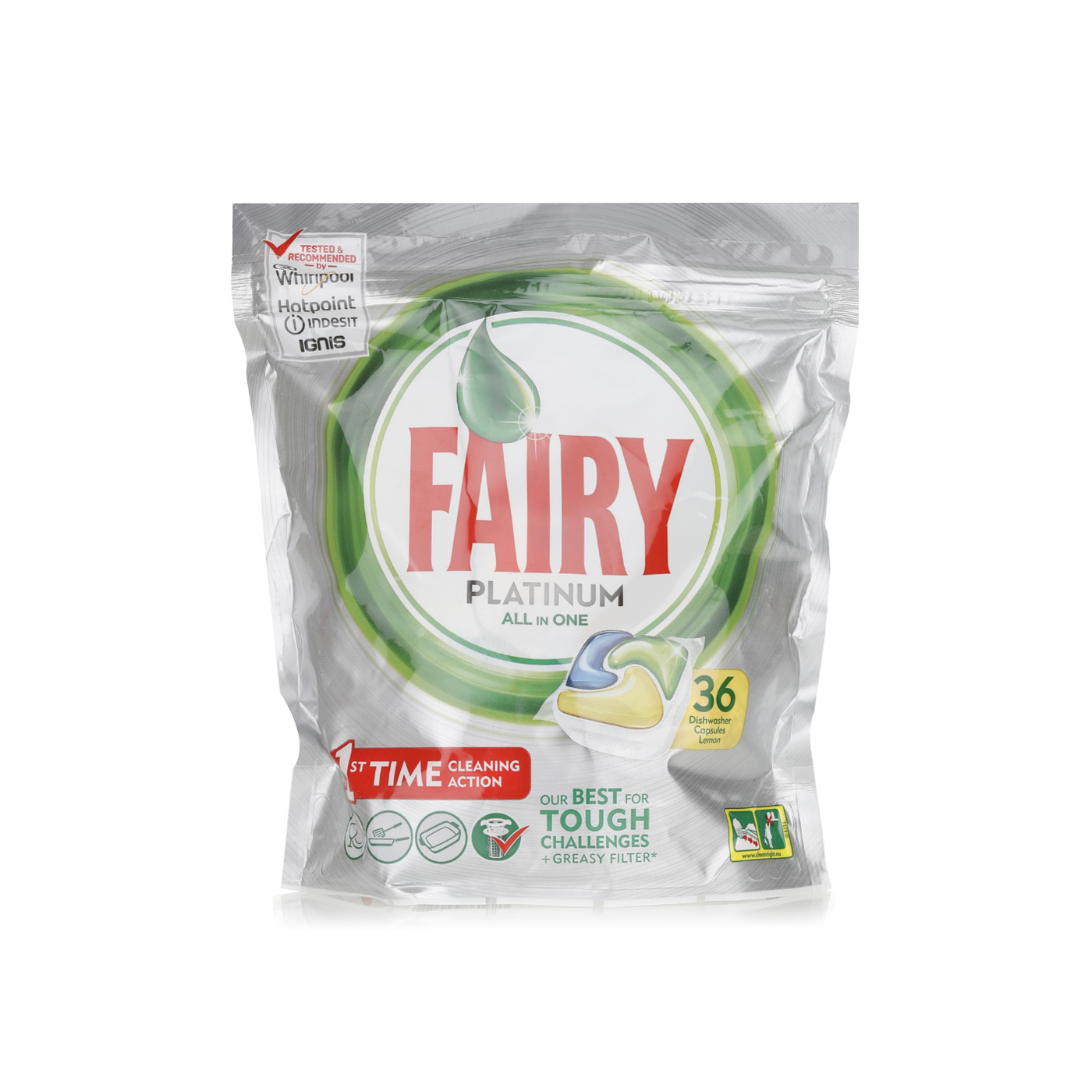 Fairy Platinum All In One Dishwasher 36 Tablets 640g Waitrose UAE Fairy Platinum All In One Dishwasher 36 Tablets 640g Waitrose UAE