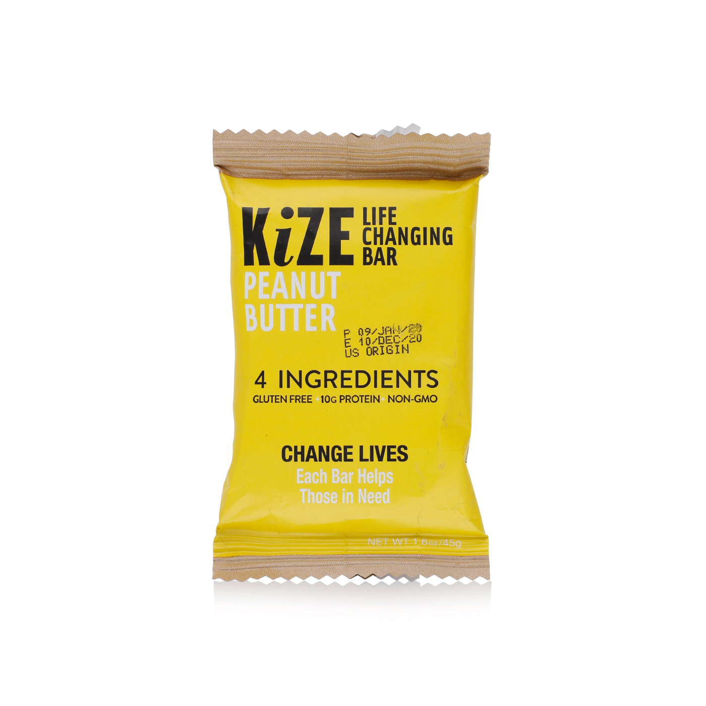 Kize peanut butter bar 45g Waitrose UAE & Partners