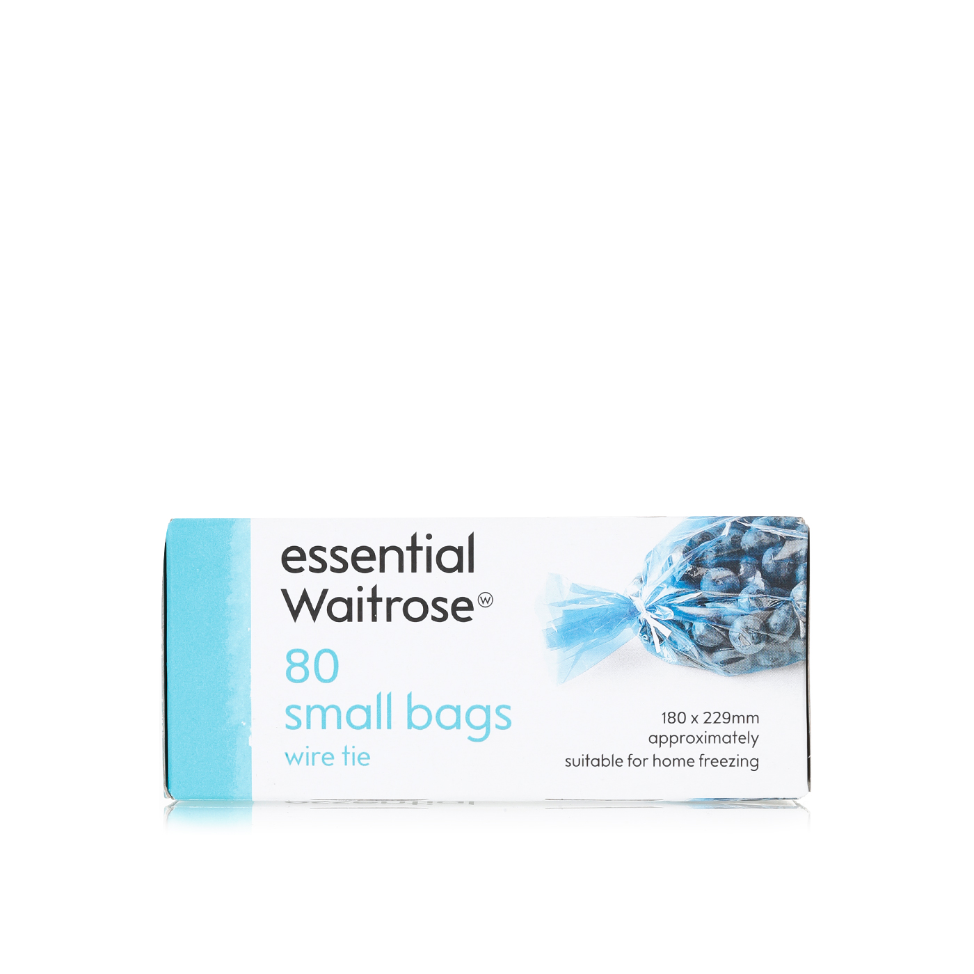 Essential Waitrose freezer bags small x80 Waitrose UAE & Partners