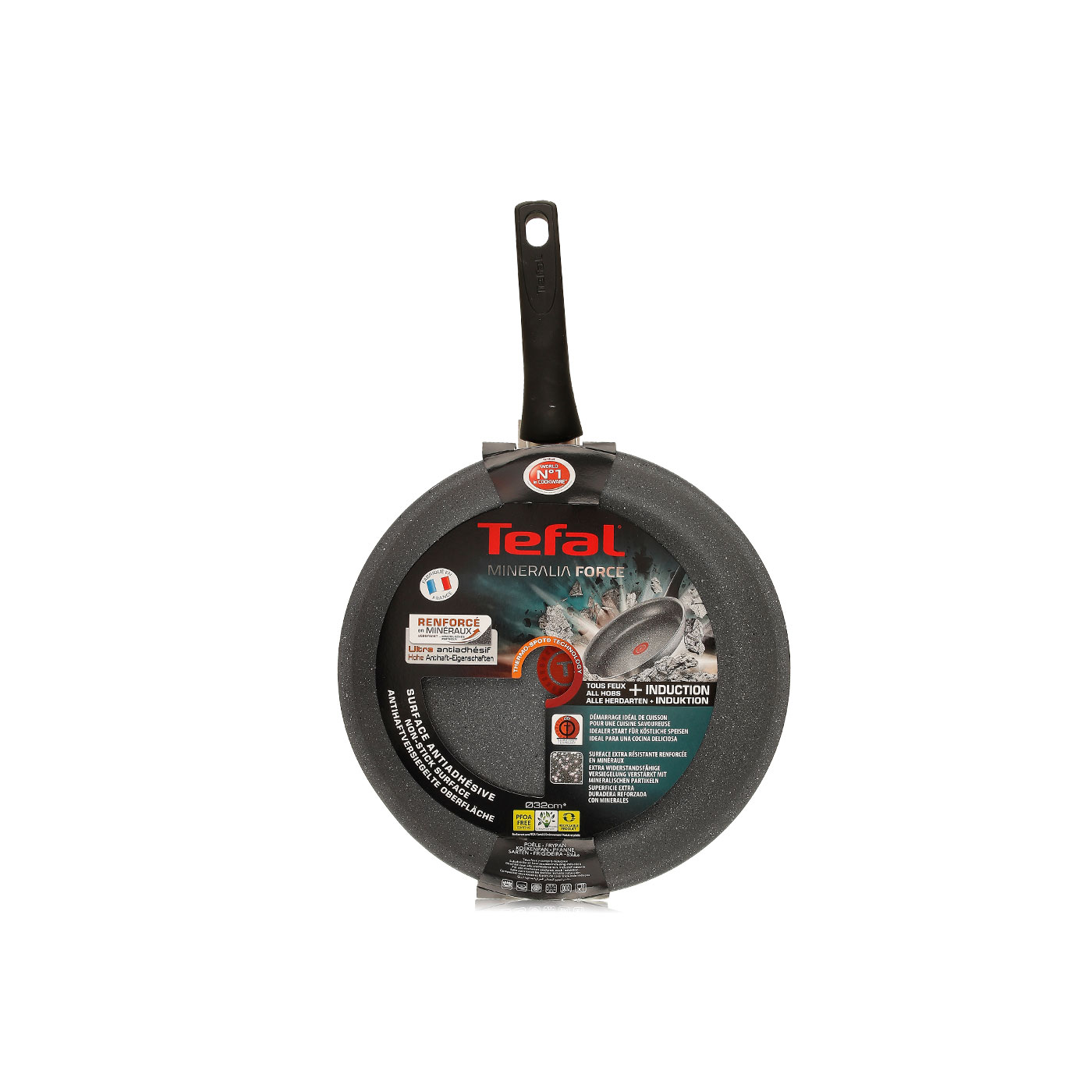 Tefal Mineralia Force frypan 32cm - Waitrose UAE & Partners