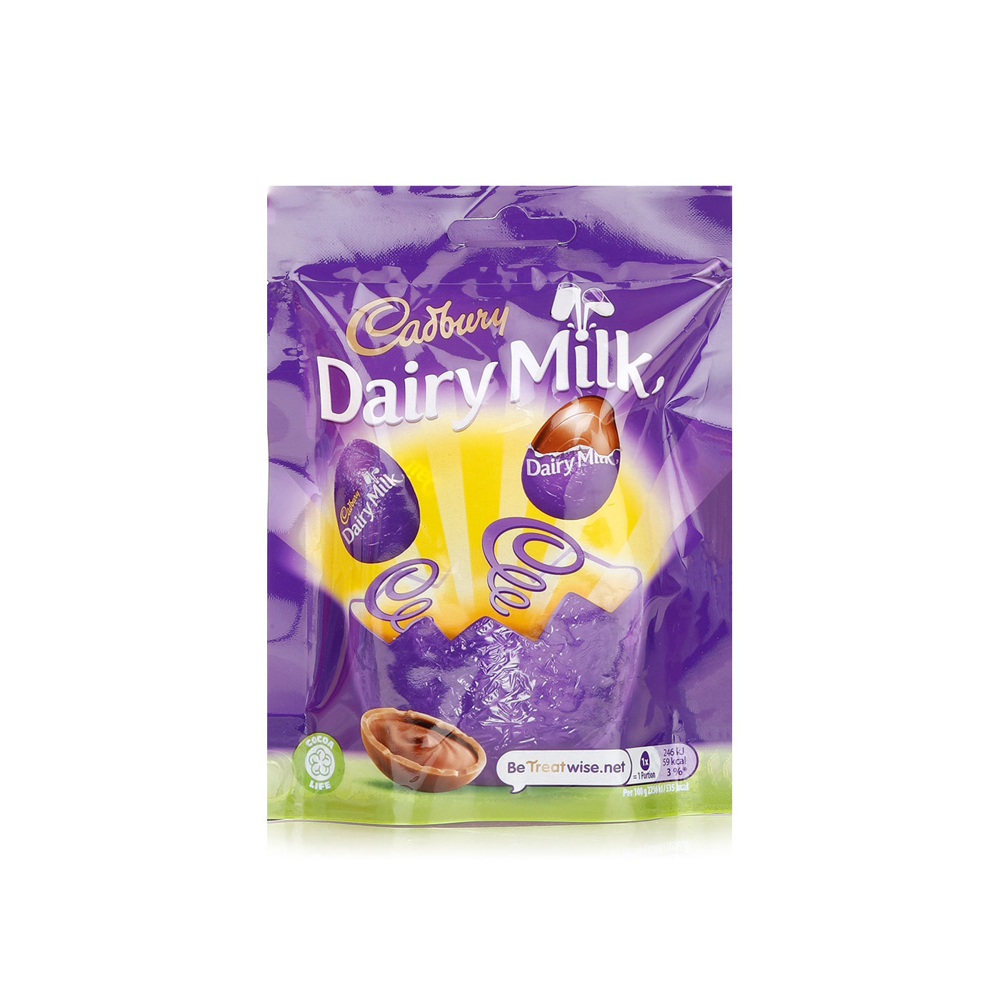 Cadbury mini Dairy Milk eggs bag 77g Waitrose UAE & Partners