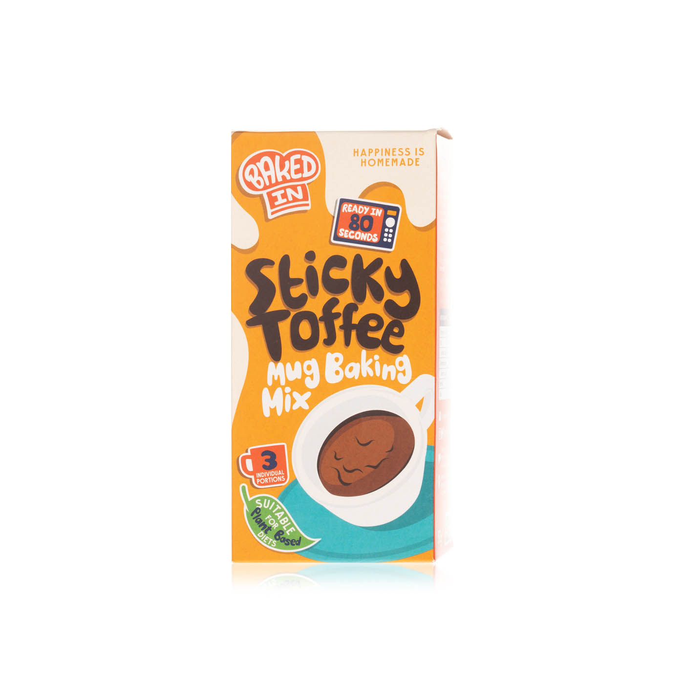 Baked In sticky toffee mug baking mix 150g Waitrose UAE & Partners