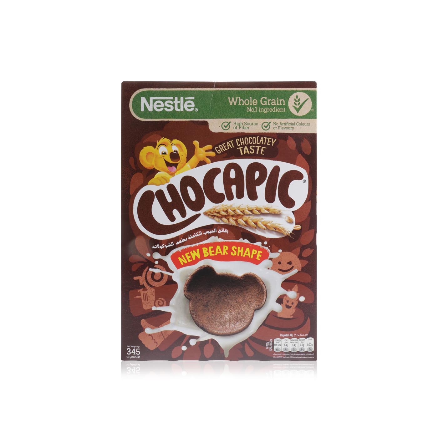 Nestle chocapic whole grain wheat cereal 345g Waitrose UAE & Partners
