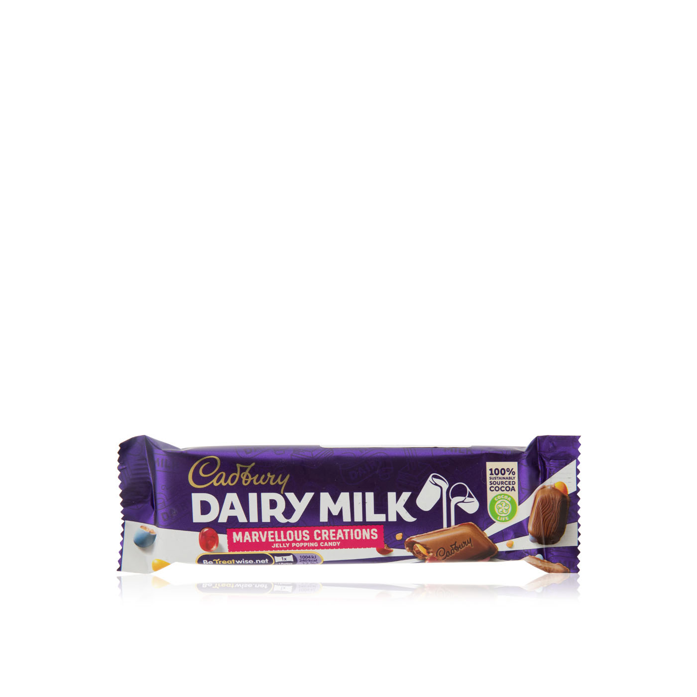 Cadbury Dairy Milk Marvellous Creations jelly popping candy 47g Waitrose UAE & Partners