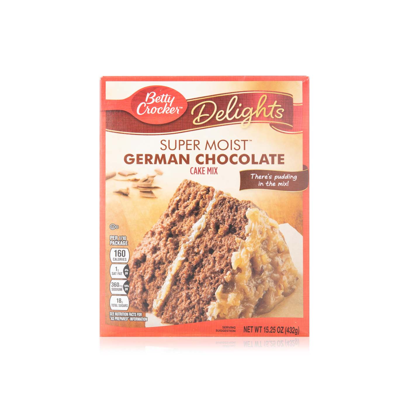 Betty Crocker Super Moist Delights German Chocolate Cake Mix 432g Waitrose Uae And Partners