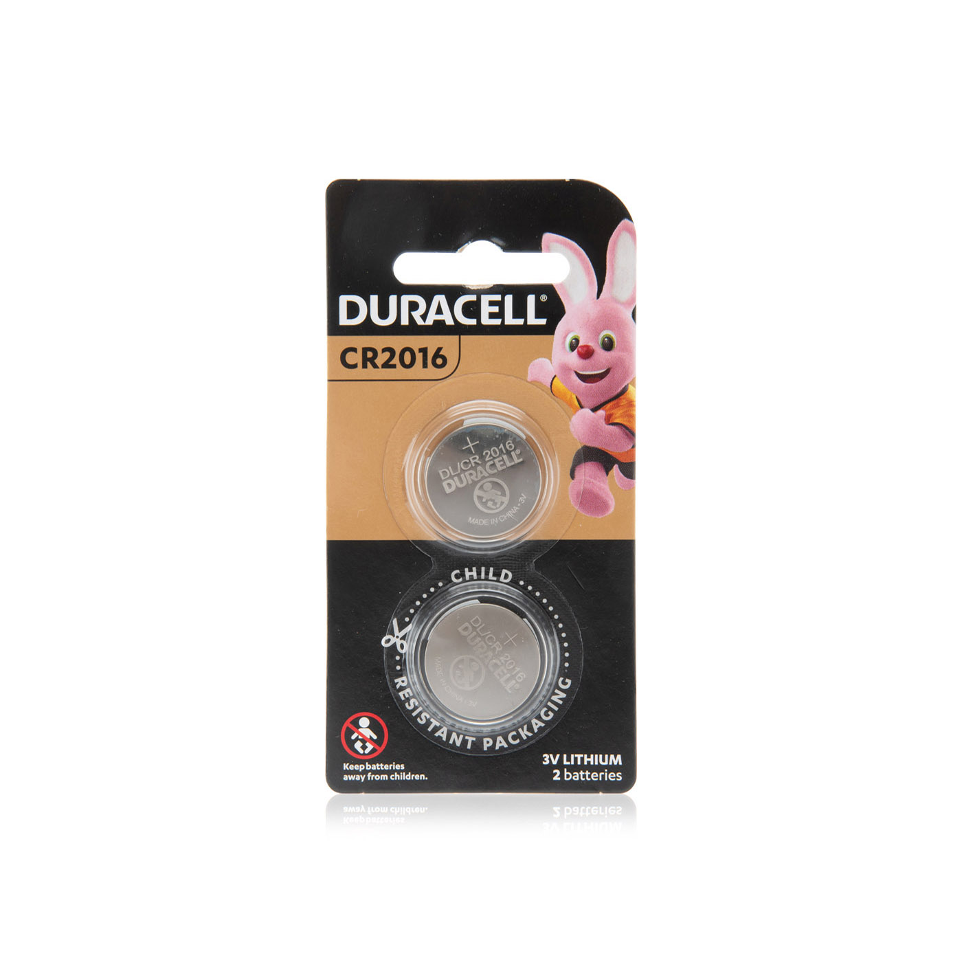 Duracell lithium 2016 coin battery 2 pack CR2016 Waitrose UAE & Partners