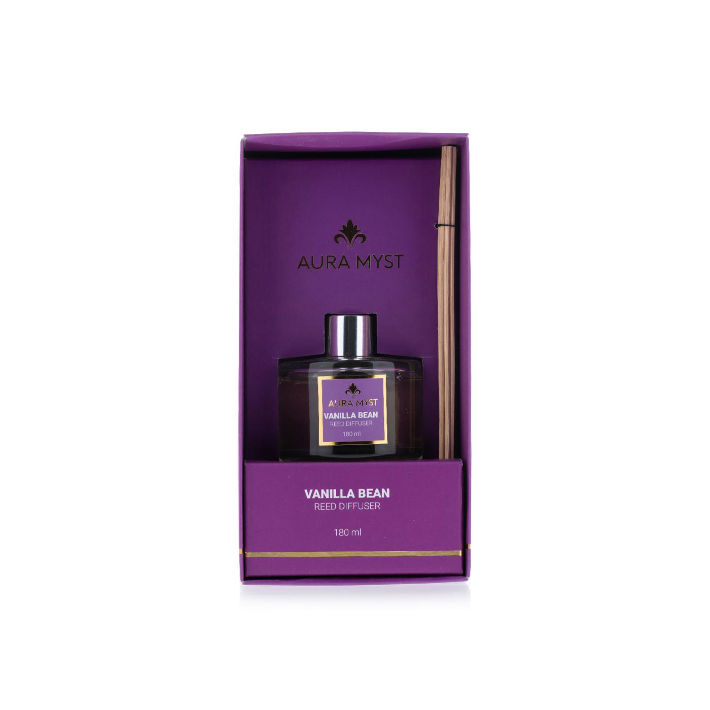 Aura Myst reed diffuser vanilla bean 180ml Waitrose UAE & Partners