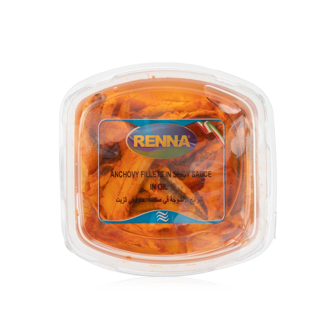 Renna anchovy fillets in spicy sauce 200g Waitrose UAE & Partners