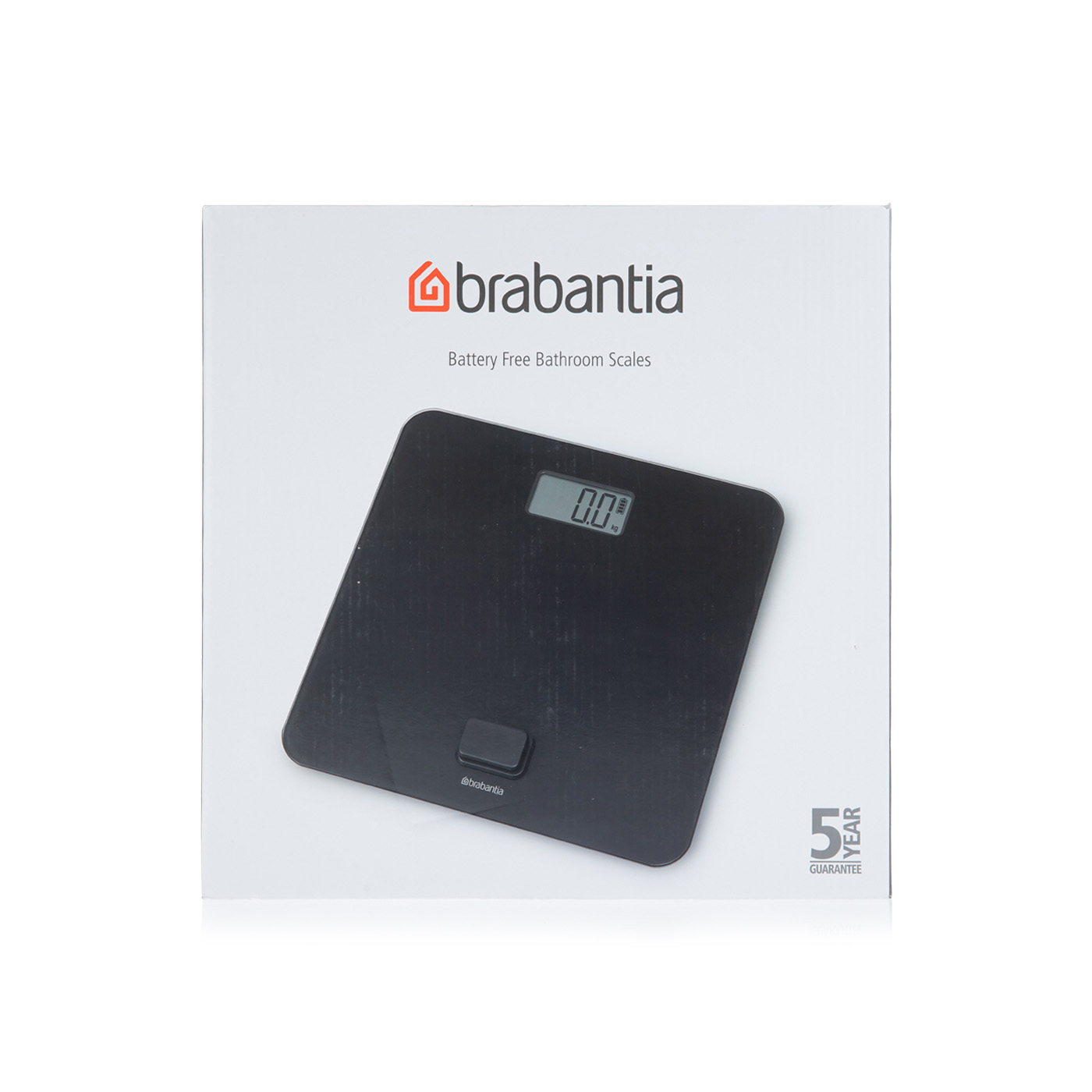 Brabantia battery free bathroom scale black - Waitrose UAE & Partners