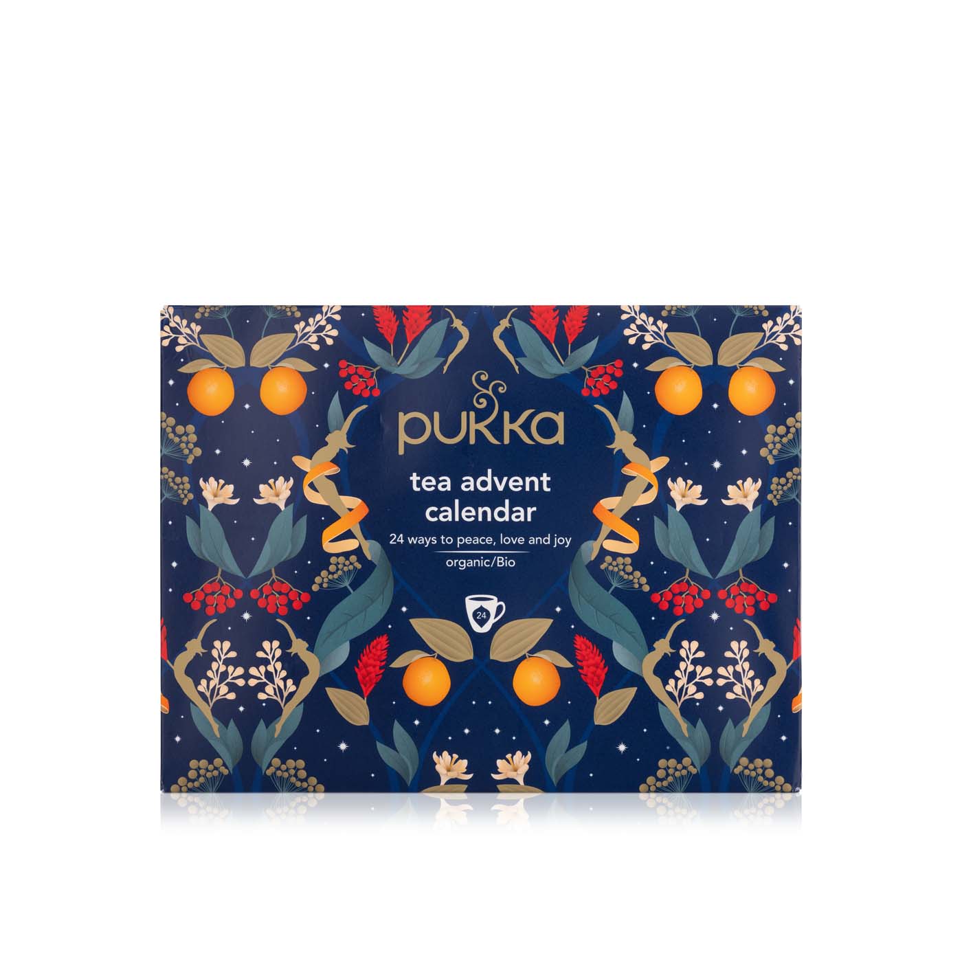 Pukka organic tea advent calendar 24 bags 158g Waitrose UAE & Partners