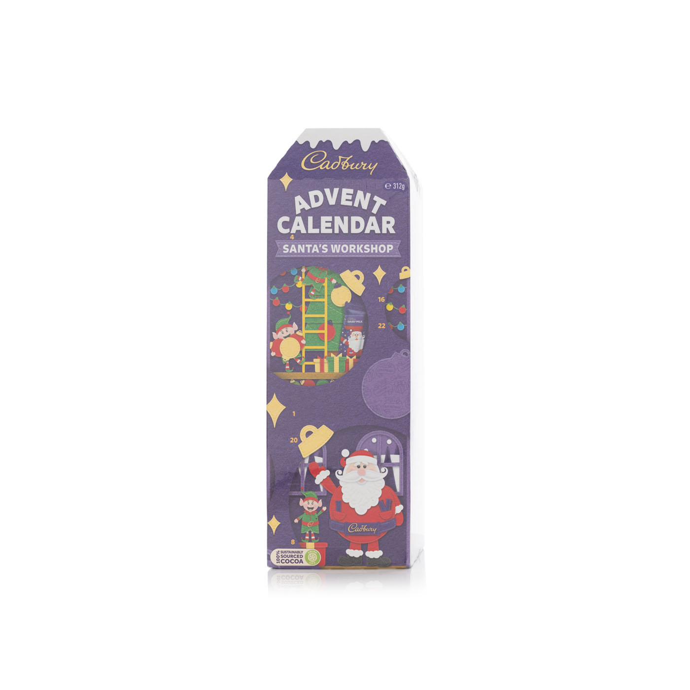 Cadbury Santa's advent calendar 312g Waitrose UAE & Partners