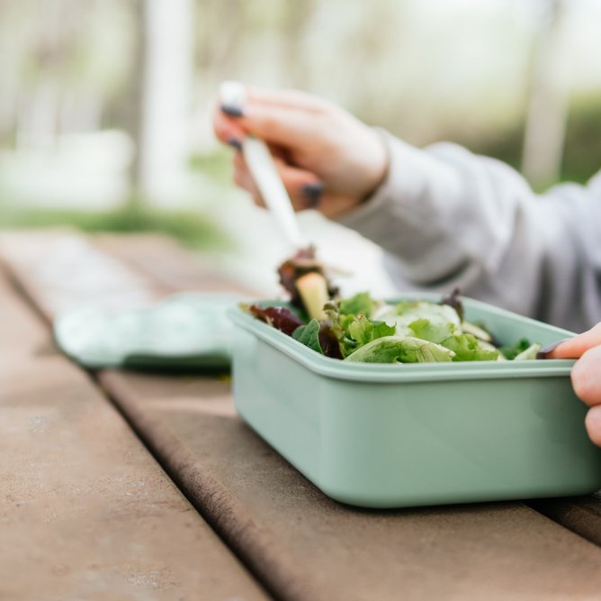 <p>One small change: eat a better lunch</p>