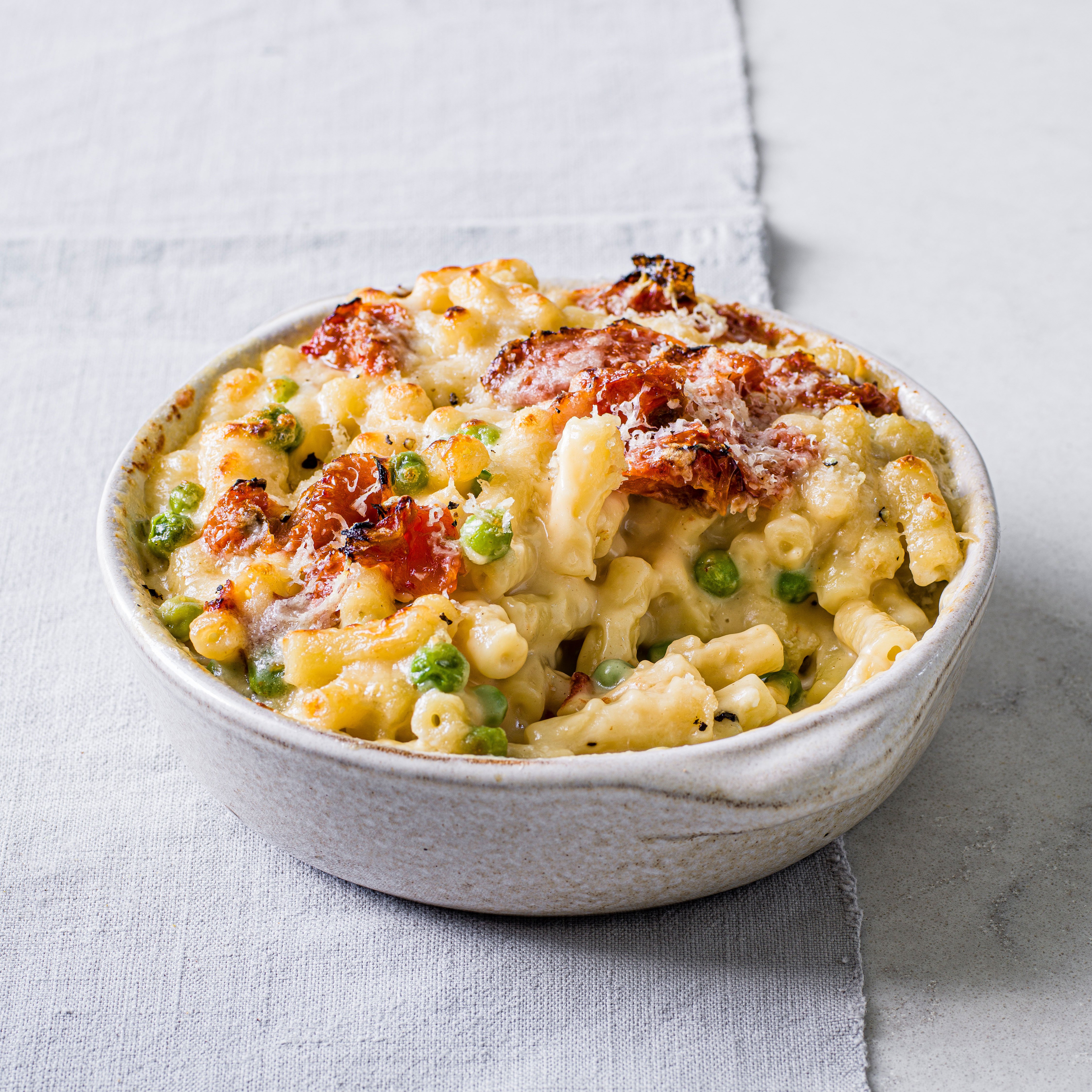 Springtime mac & cheese