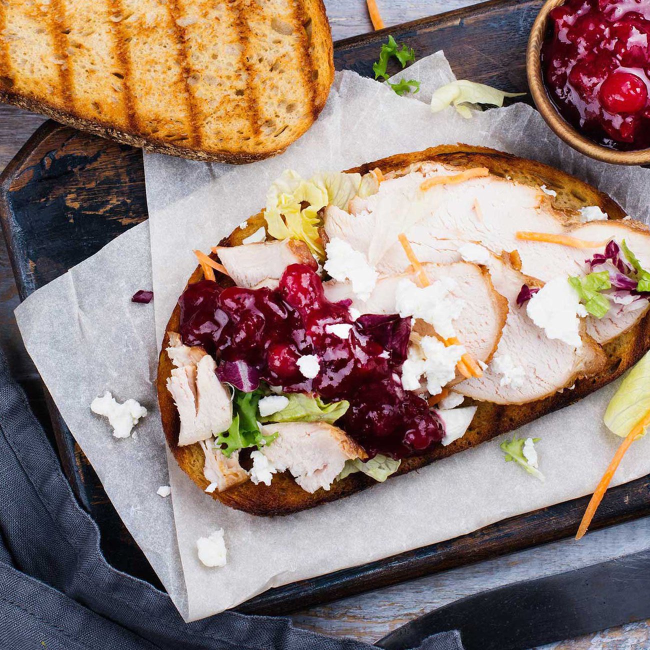 Turkey & Cranberry is a popular combination